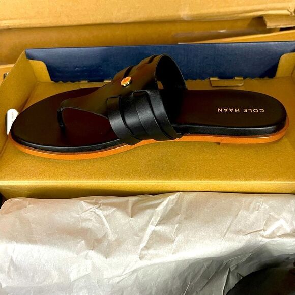 Cole Haan Farrow slide sandals BRAND NEW IN BOX - Picture 2 of 4